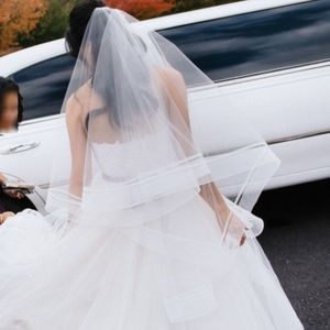 Double horse hair veil